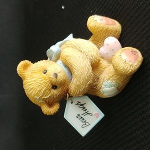 " I Cherish Your Bear Hugs" Diana Teddy Bear Figure